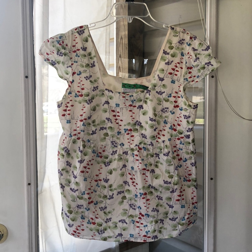 A Pea in the Pod/ TIBI Medium Maternity Top EUC